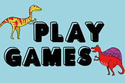Dino Jungle - Playfull Font, a Sans Serif Font by Fourteen Letter (Thumbnail 6 of 9)
