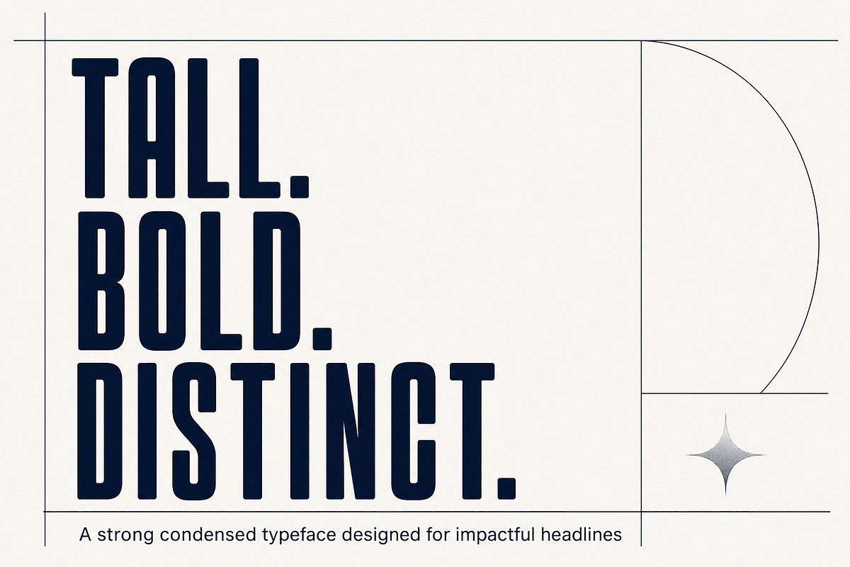 Polaris Condensed, a Slab Serif Font by Wow Magic (Photo 3 of 3)
