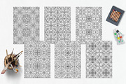Patterns for coloring PDF,JPG vol-07, a Brochure Template by dnapslvsk (Thumbnail 3 of 6)
