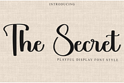 The Secret, a Handwritten Font by FreshTypeINK (Thumbnail 1 of 8)