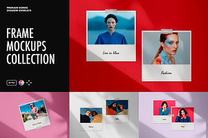 Frame Mockups Collection, a Pens & Pencil Mockup by Design Squad