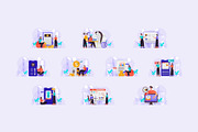 Business Illustration Bundle, a Templates & Theme by Triangle Squad (Thumbnail 12 of 12)