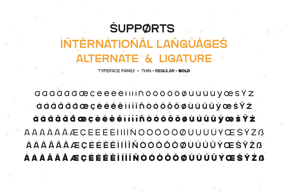 Gadeg, a Sans Serif Font by twinstd (Photo 11 of 11)