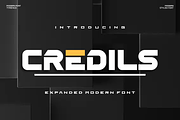 Credils Font, a Sans Serif Font by agusariyadi (Thumbnail 1 of 4)