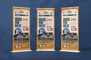 House For Sale - Roll Up Banner, a Print Template by StreaksideStd (Thumbnail 2 of 2)