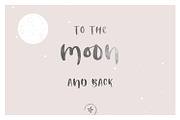 M O O N, a Sans Serif Font by Blossom (Thumbnail 2 of 14)