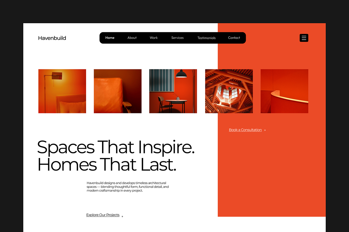 Figma Real Estate Landing Page preview 2