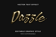 Glitter Gold Script Text Effect, a Templates & Theme by studiogstock (Thumbnail 1 of 2)