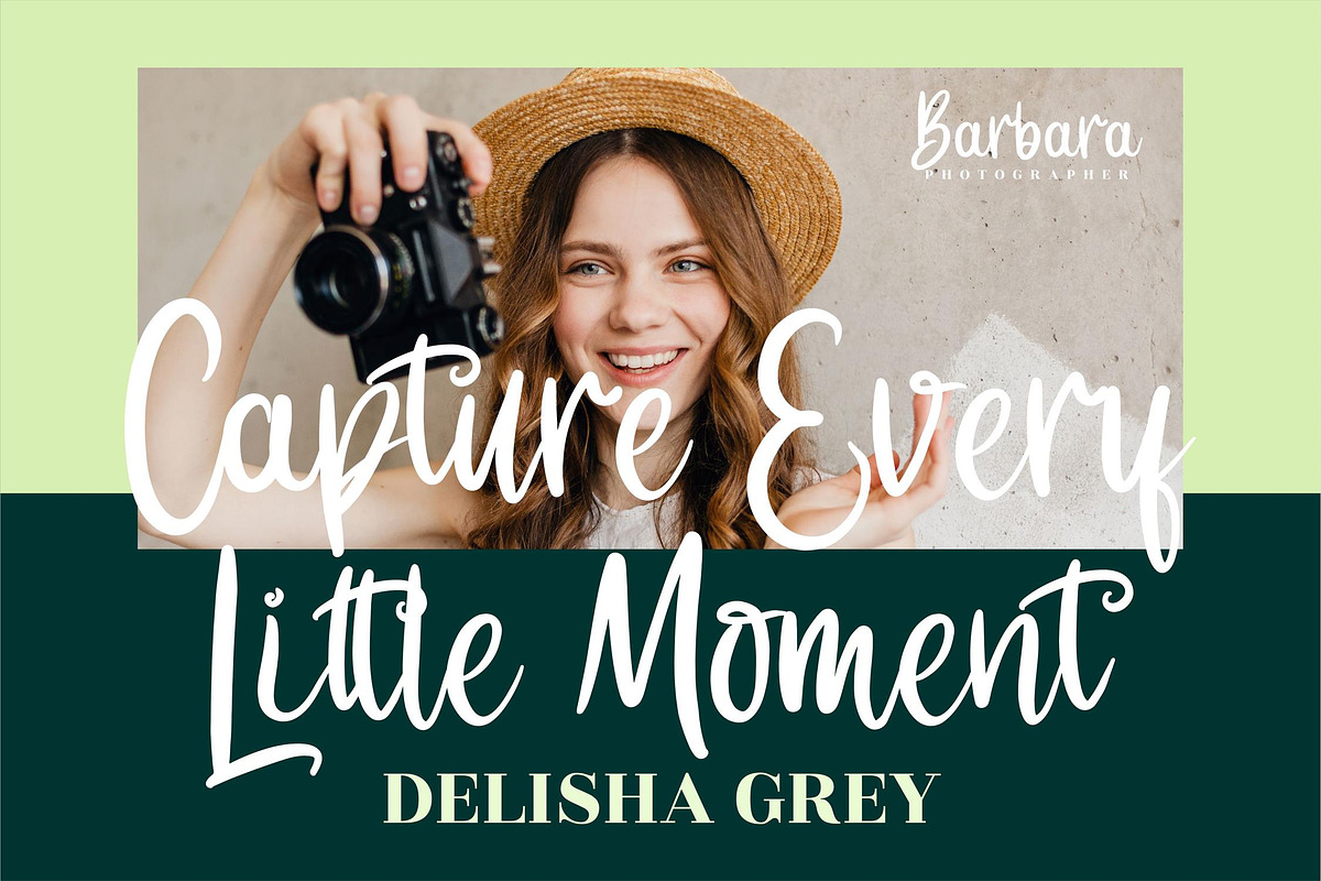 Lemonte Buster Handwritten LS, a Script Font by GranzCreative (Photo 5 of 12)