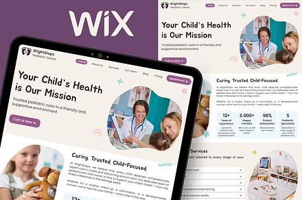 Kids Clinic - Wix Studio Website