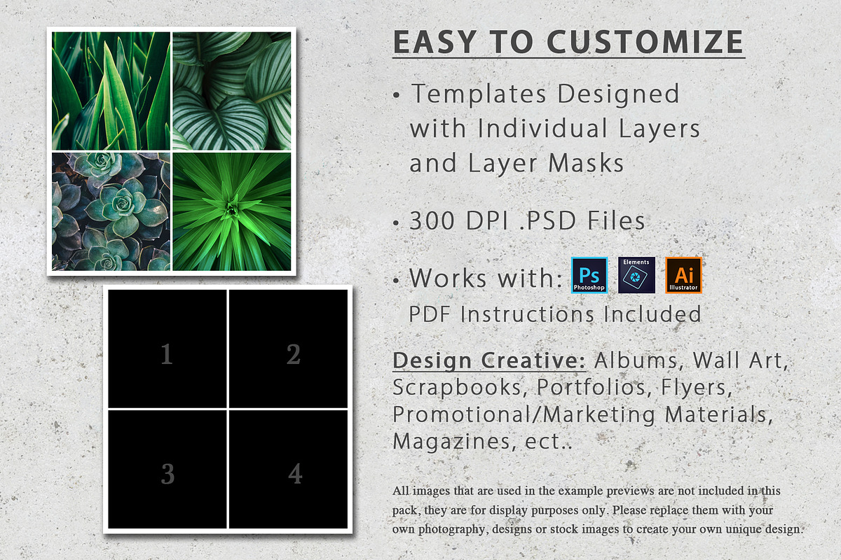 12x12 Photo Book Album Templates, a Templates & Theme by Loveurstyle Designs (Photo 5 of 5)