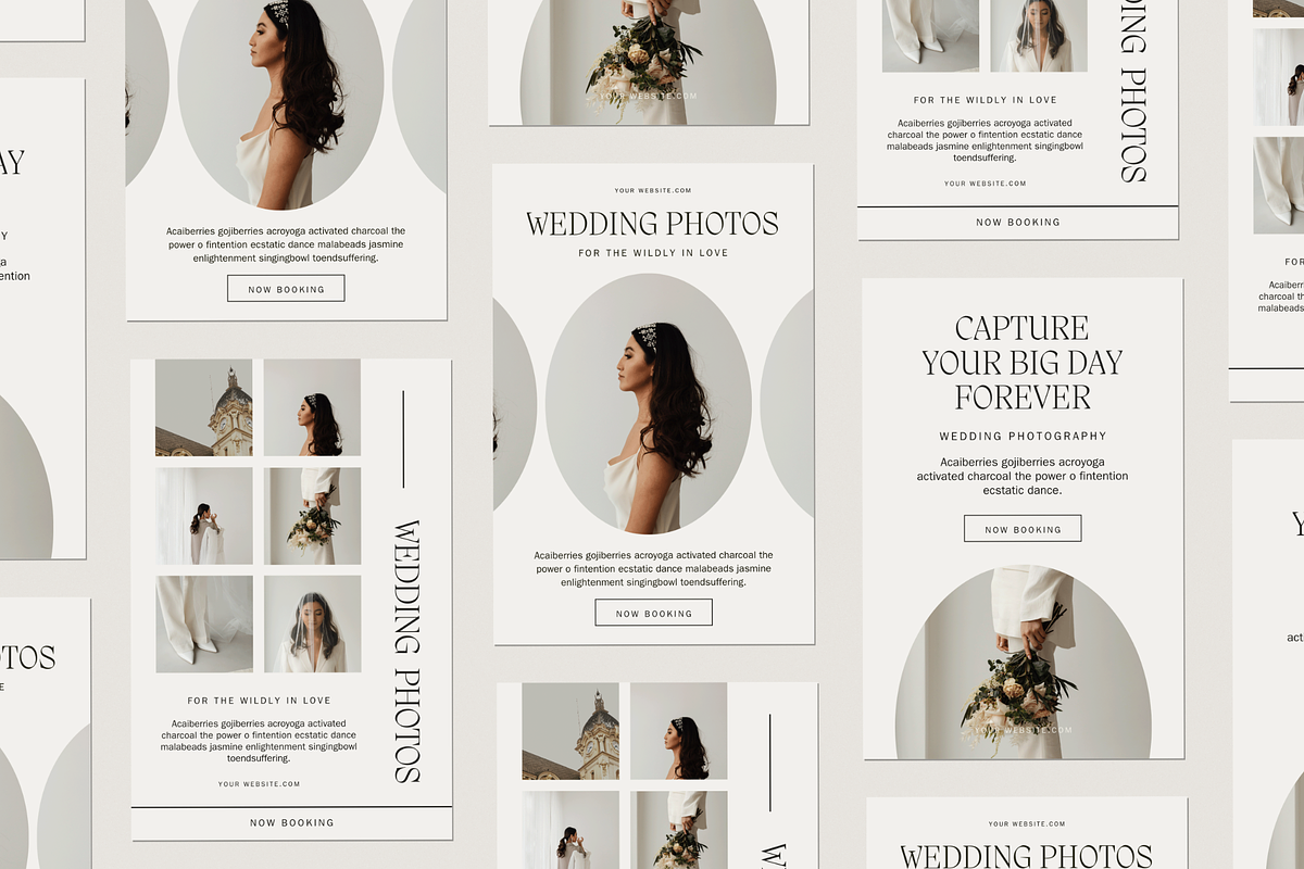 Luxury Canva Pinterest Templates, a Marketing Template by Glo Design Studio (Photo 5 of 10)