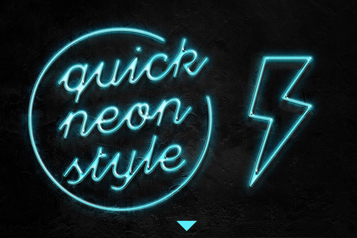 Neon Pro text effect, a Layer Style Add-On by Evlogiev Studio (Photo 2 of 6)