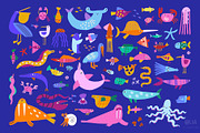 Under The Sea | 100% hand drawn, an Animal Illustration by Olia (Thumbnail 3 of 11)