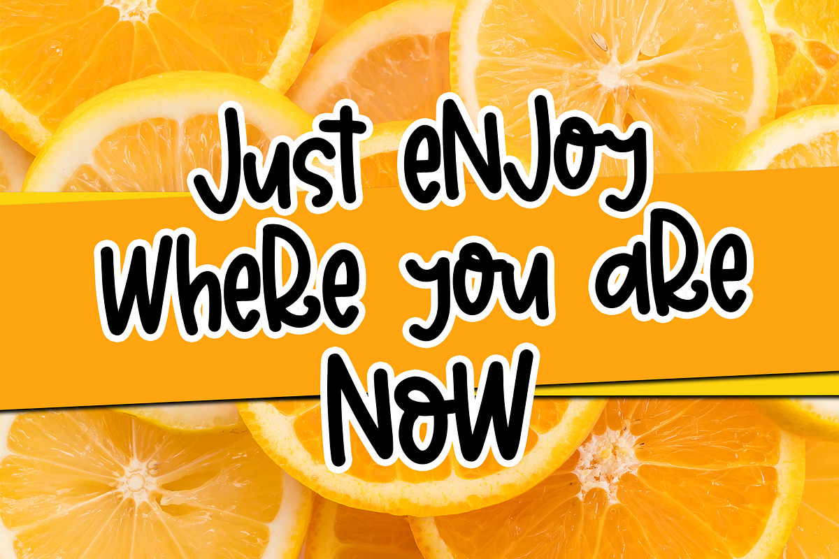 Lemon Crush - Handwritten Font preview 5