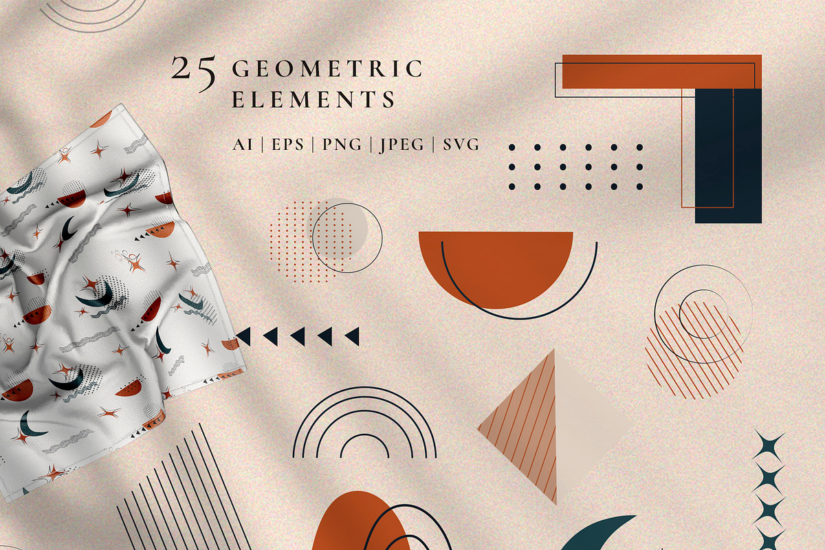Art geometric: abstract shapes, an Object Graphic by Graphic Art (Photo 3 of 8)