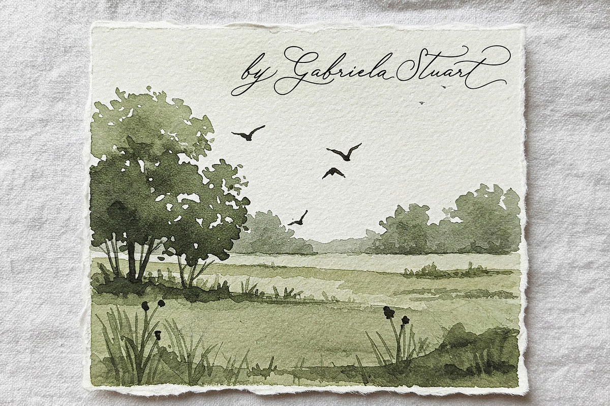 Rose Orchard Garden // Script Font, a Script Font by PeachCreme (Photo 13 of 16)