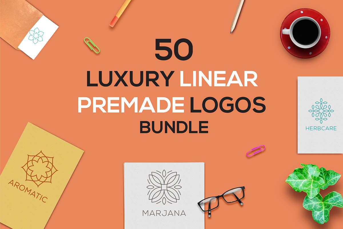 520 Premade Logo Bundle + Bonus, a Branding & Logo Template by XpertgraphicD (Photo 24 of 76)