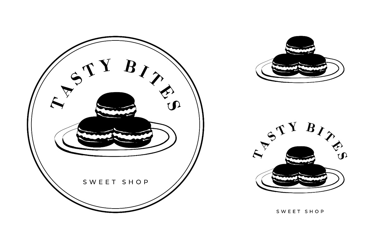Tasty bites bakery logo design for a, a Food Illustration by okskukuruza (Photo 2 of 3)