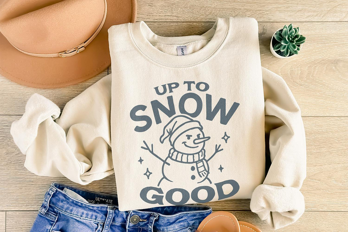 Up To Snow Good Snowman PNG, Funny, an Illustration by SharpMarketplace (Photo 8 of 9)