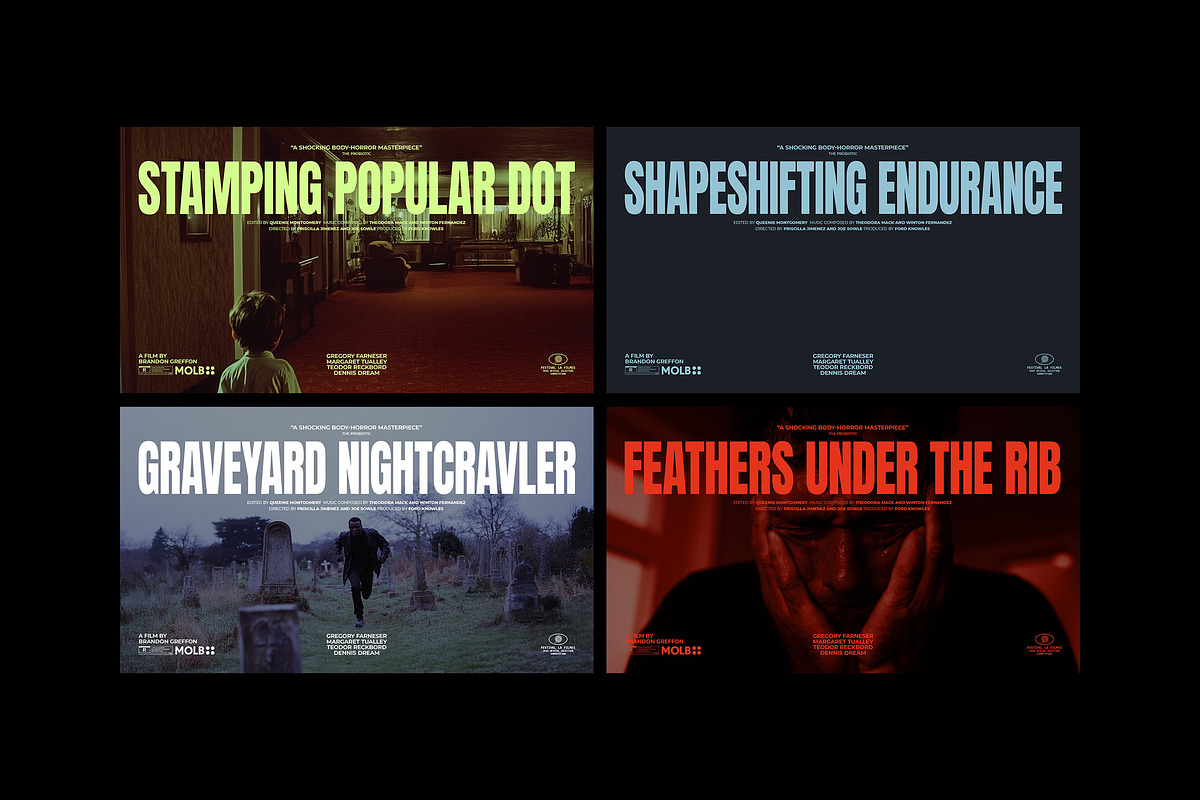 Horror Film Titles Collection, a Templates & Theme by pixelbuddha.net (Photo 6 of 26)