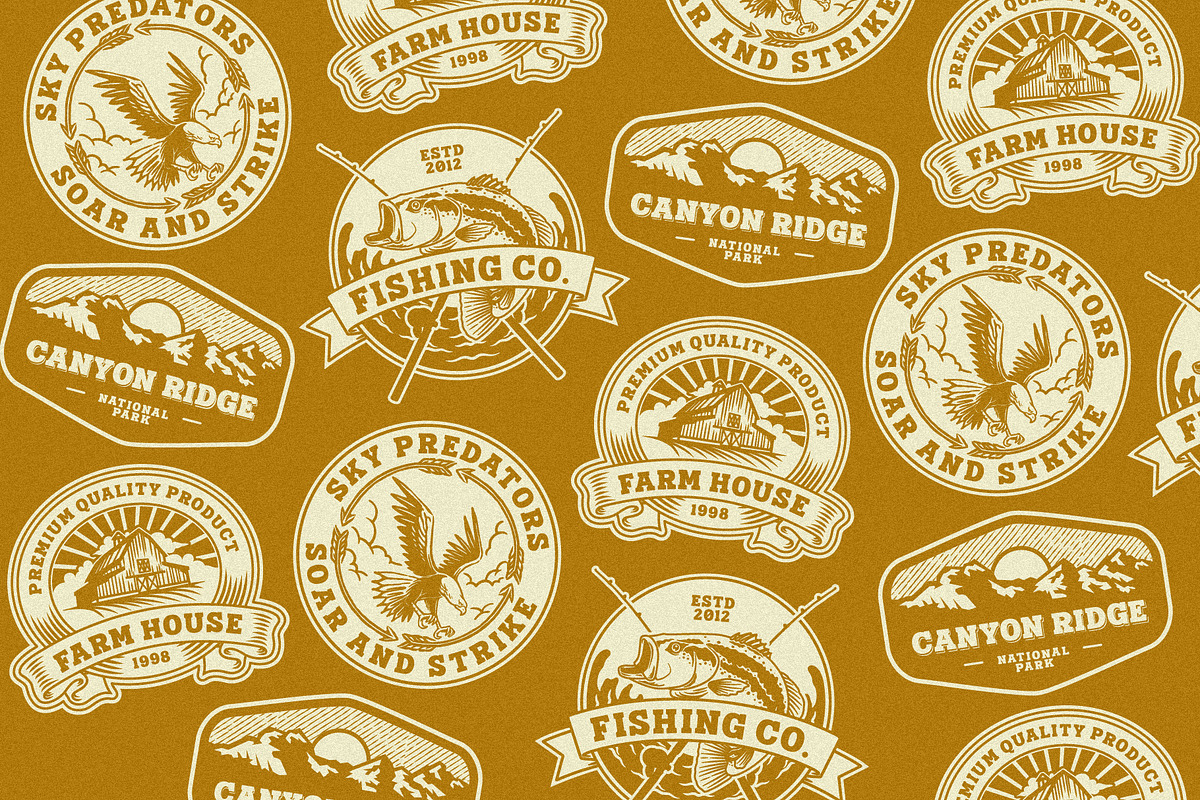 Hiqual – Western Vintage Font, a Slab Serif Font by Invasi Studio (Photo 6 of 12)