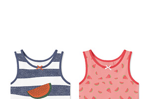 Baby Girl Tank Top Mock-ups Set