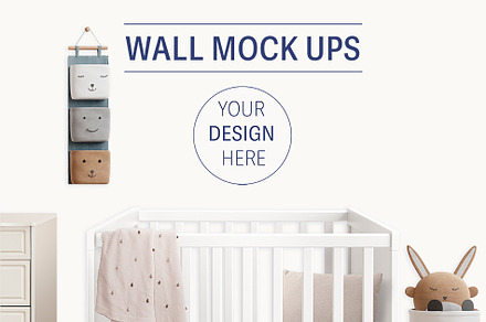 Nursery PSD Wall Mock Up