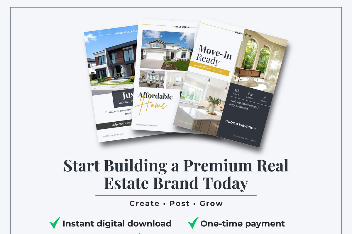 Real Estate Instagram Template Kit, a Social Media Template by Everyday Perfection (Photo 11 of 11)