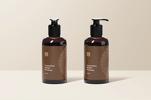 Cosmetic Bottle Mockup, a Product Mockup by zpackcreative