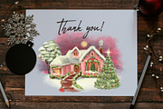 Merry Christmas, a Seasonal Illustration by Anna Babich (Thumbnail 8 of 8)