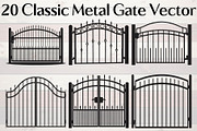 Classic Metal Gate, an Object Graphic by Creativeshirt (Thumbnail 1 of 19)