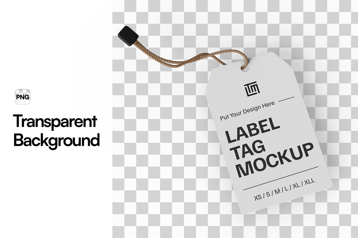 Label Tag Mockup, a Product Mockup by SLAB! Design (Photo 2 of 7)