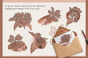 Mocha Mousse Watercolor Collection, a Graphic by Nadya Saen Art (Thumbnail 8 of 12)