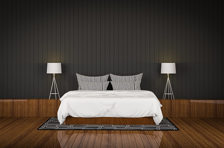 Loft style bedroom 3d rendering featuring 3d, apartment, and architecture, an Architecture Photo by coffeelover