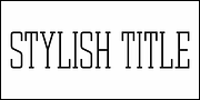 Stylish Title JNL, a Slab Serif Font by Jeff Levine Fonts (Thumbnail 2 of 5)