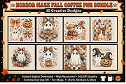 Horror Mask Fall Coffee PNG Bundle, an Object Graphic by Pixxel_Studio (Thumbnail 1 of 10)