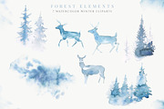 Frosty winter alphabet collection, a Decorative Illustration by Kolorata Art (Thumbnail 5 of 9)