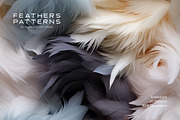 Feather Patterns: Seamless Patterns, a Pattern Graphic by RuleByArt (Thumbnail 12 of 15)