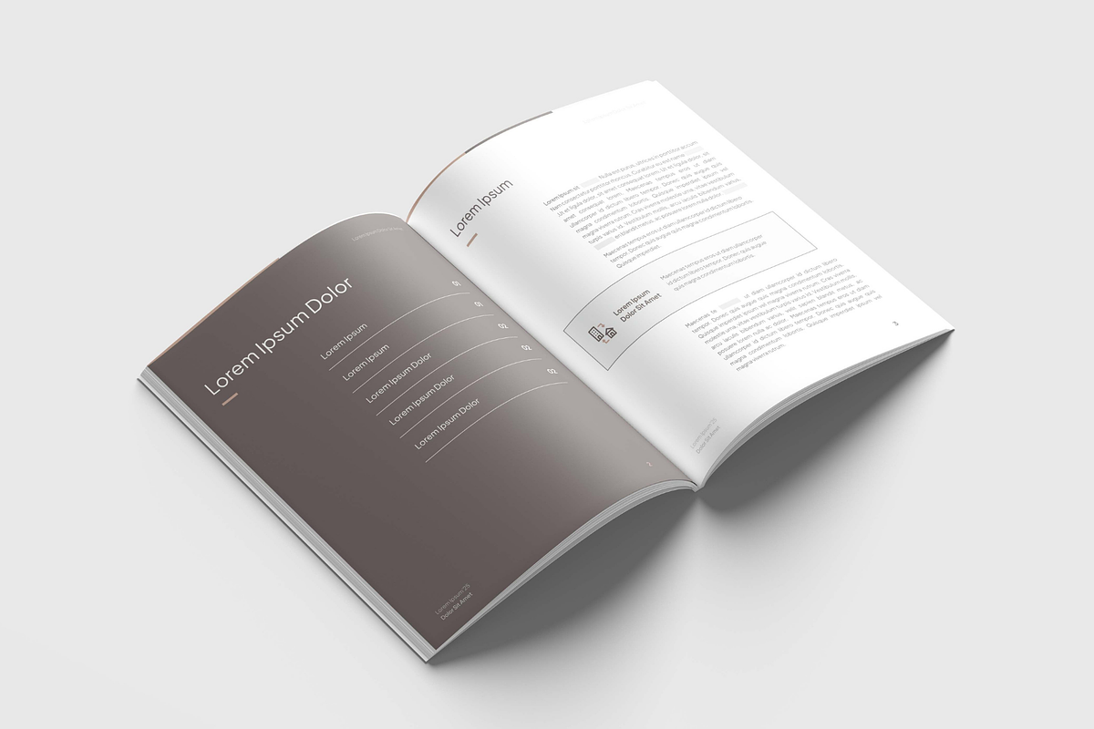 Report Design Template, a Marketing Template by CubicSpace (Photo 4 of 5)