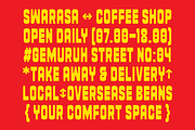Swarasa – Chunky Reversed Contrast, a Font by Griyo Type (Thumbnail 3 of 9)