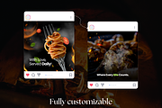Burger & Fast Food Template | Canva, a Social Media Template by The Social Stuff (Thumbnail 8 of 9)