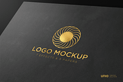Logo Mockup, an Advertising Mockup by Unio Designs (Thumbnail 1 of 6)