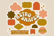 70s Retro Hippie Graphics, an Illustration by Summit Avenue (Thumbnail 1 of 8)