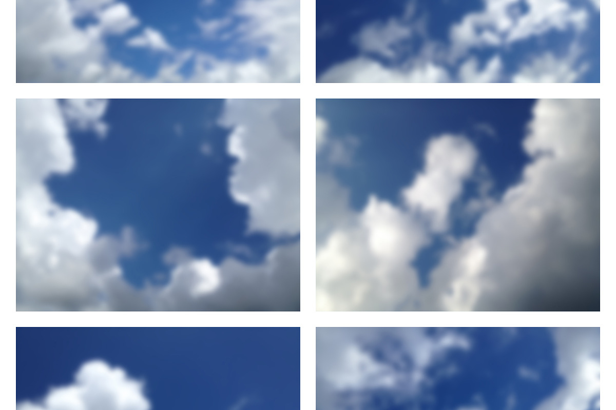 50 Blurred Clouds, a Texture Graphic by Riccardo Anelli (Photo 2 of 4)