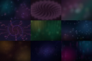 Bokeh Video : 4K VJ Loop Pack, a Wallpaper Graphic by cheapmotiongraphics (Thumbnail 1 of 13)