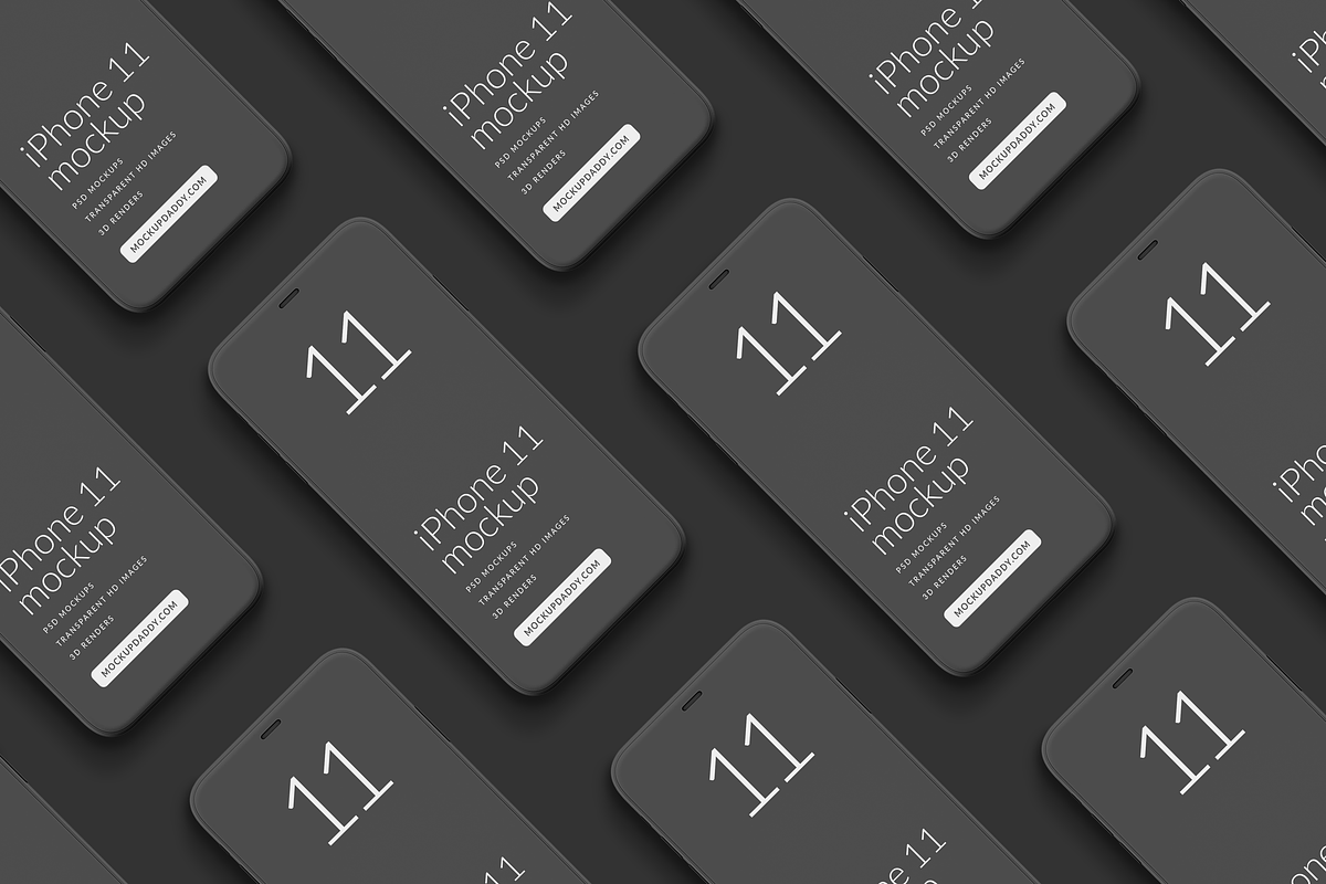 Clay Responsive Devices Mockups, an iPhone Mockup by Mockupdaddy (Photo 3 of 53)