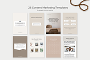 Pinterest Content Marketing Template, a Social Media Template by angela simone creative (Thumbnail 6 of 22)