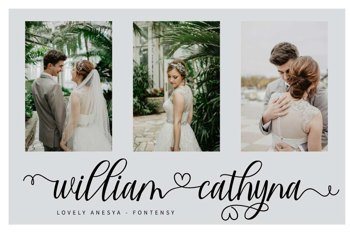 Lovely Alesya Script Font, a Script Font by Cut Story (Photo 6 of 15)