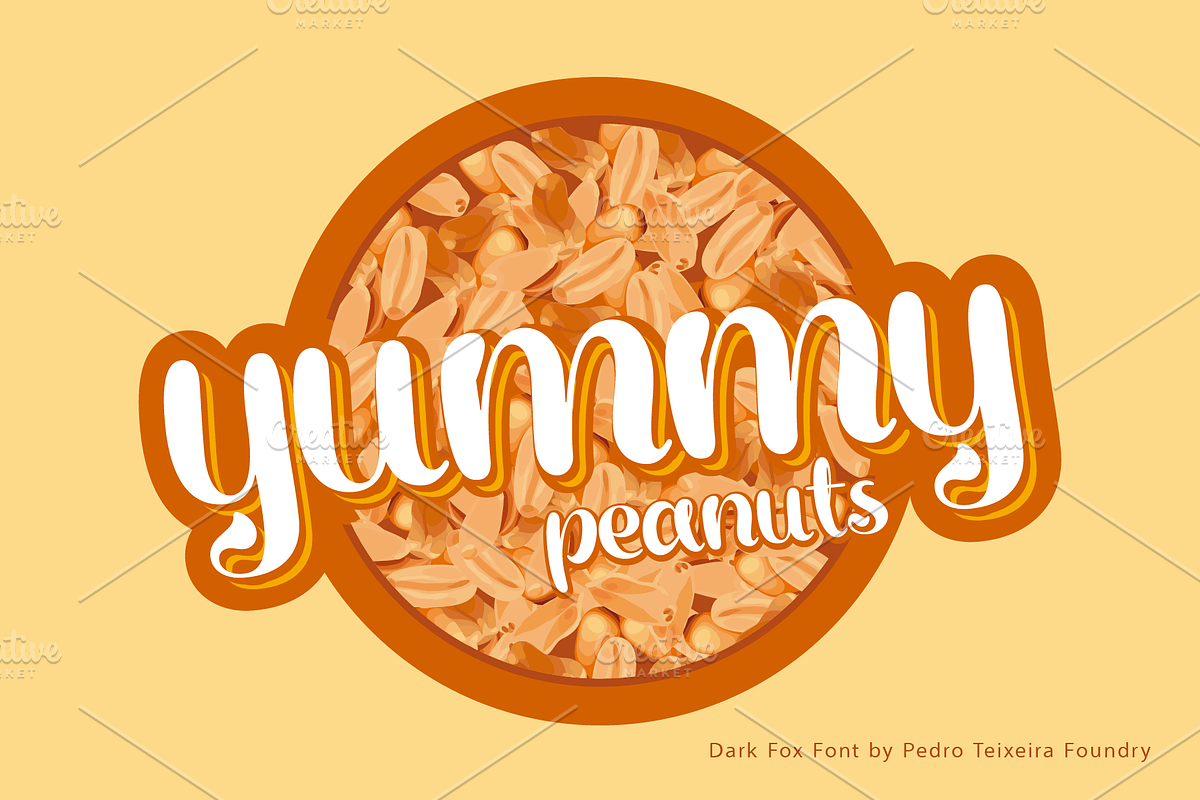 Dark Fox Font preview 3